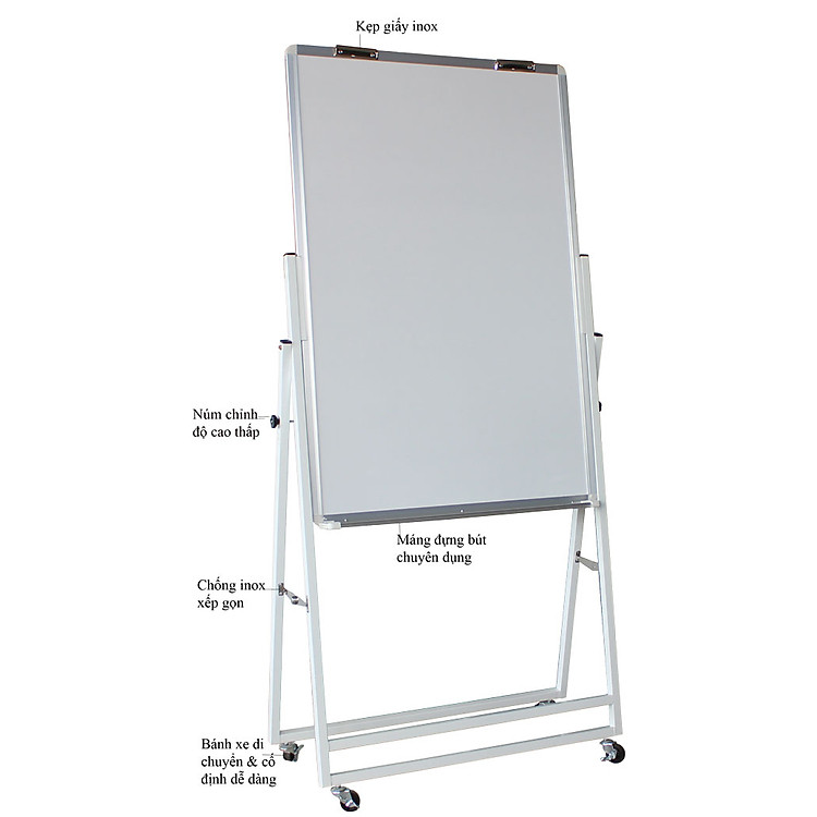 Bảng Flipchart chân gấp 80x120cm