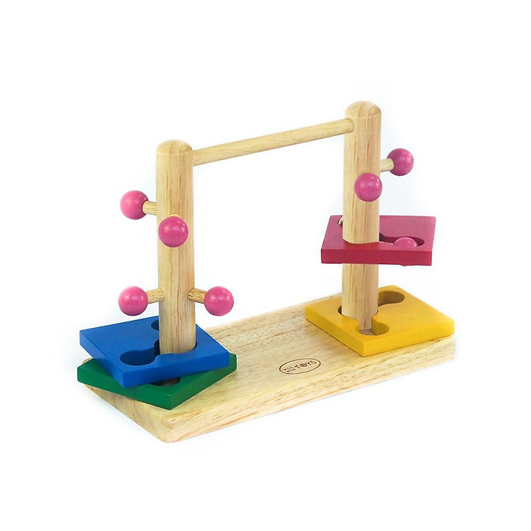Mua Đồ Chơi Gỗ Đường Luồn Đôi Winwintoys Chính hãng Giá tốt - Hình ảnh 3