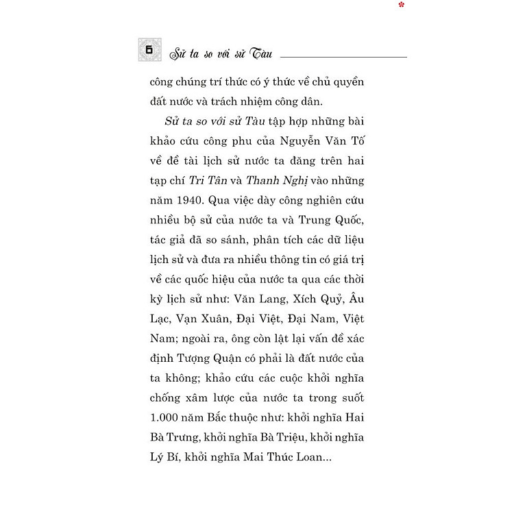 Sử Ta so với Sử Tàu - bản in 2025 - Ảnh 4