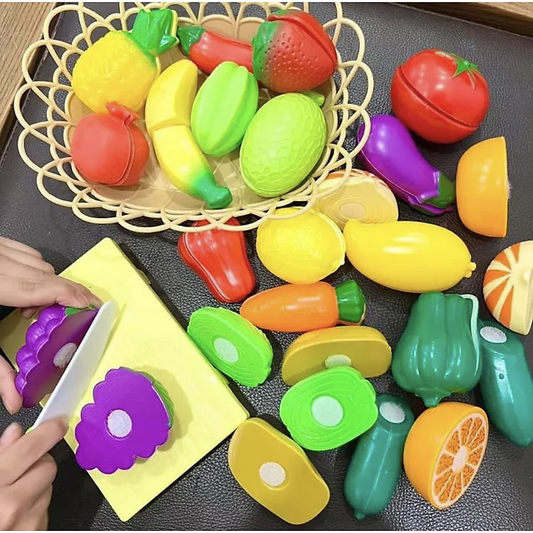 Mua Bộ Đồ Chơi Cắt Hoa Quả Cho Bé Chính hãng Ưu đãi - Hình ảnh 4