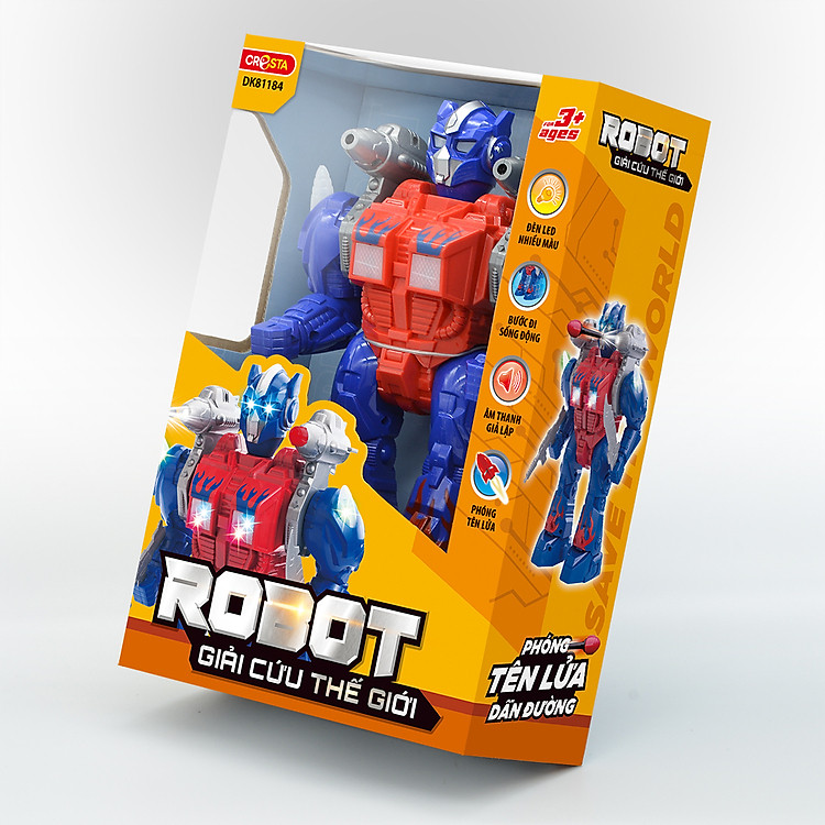 Robot Giải Cứu Thế Giới DK81184 Chính hãng Giá rẻ - Hình ảnh 2