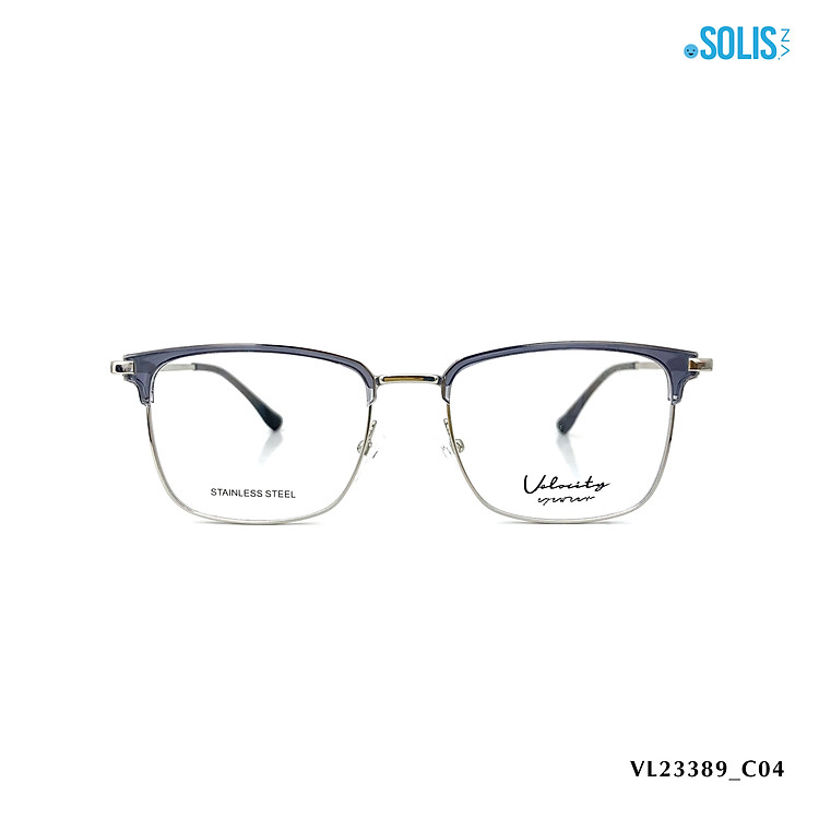 Gọng kính kim loại hiệu Velocity VL23389 KÍCH THƯỚC 52-18-145