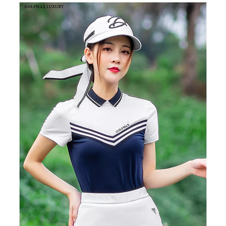 Áo cộc tay golf nữ chính hãng_GM272