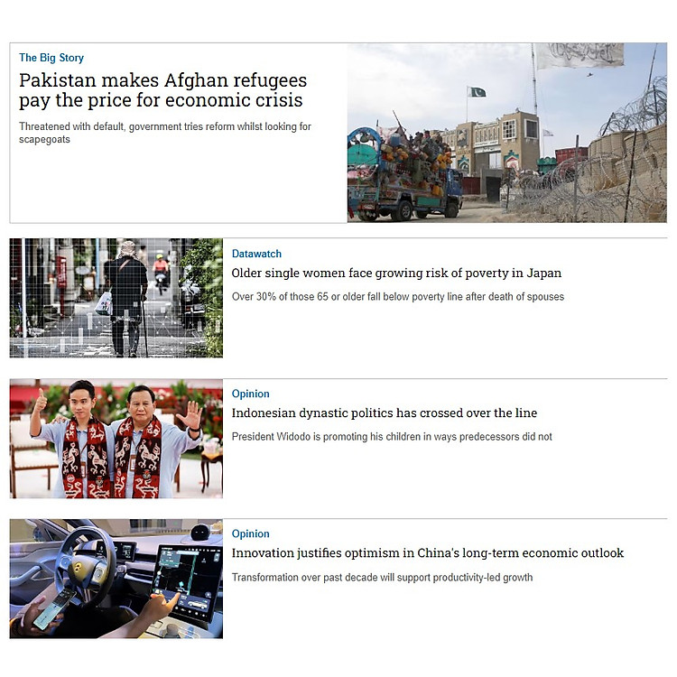 Tạp chí Tiếng Anh - Nikkei Asia 2023: kỳ 48: PAKISTAN ON THE EDGE - Ảnh 2