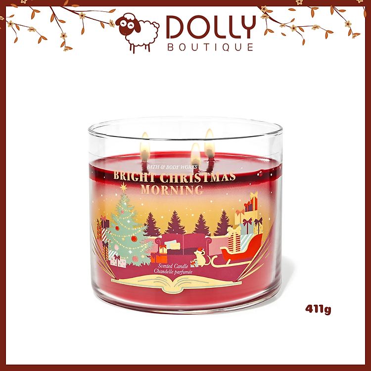 Nến Thơm 3 Bấc Bath & Body Works 3-Wick Candle 411g