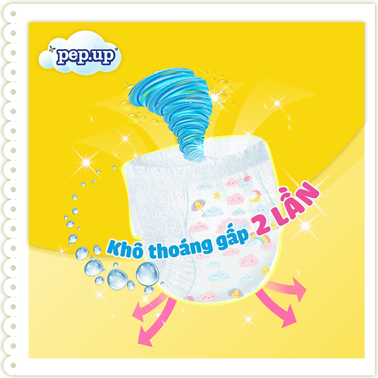 Combo 2 Gói Tã Pep.up Size L Ưu đãi - Hình ảnh 4
