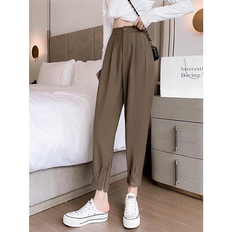 Quần Baggy KHOÁ GẤU mẫu mới lên đồ cực chất
