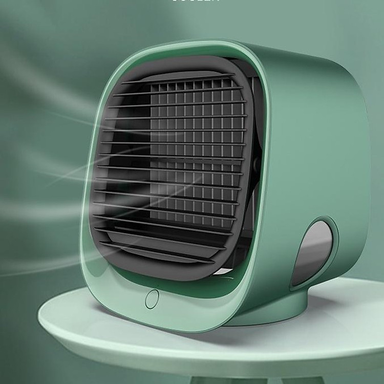 Quạt điều hòa làm mát bằng hơi nước kiêm đèn ngủ Mini Air Cooler