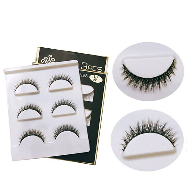 Lông mi chồn 3 Fashion Eyelashes 3 Faux (Dày mi L8)