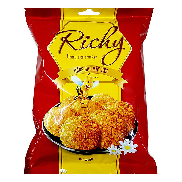 Bánh gạo Richy Mật ong 186g
