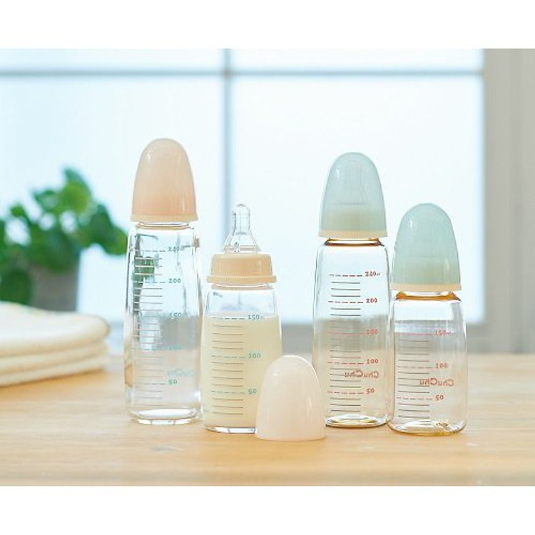 Bình sữa thủy tinh Chuchu Baby 240ml Ưu đãi - Hình ảnh 3