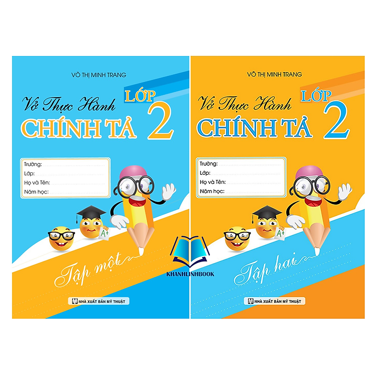Vở Thực Hành Chính Tả Lớp 2 (Tập 1+Tập 2)