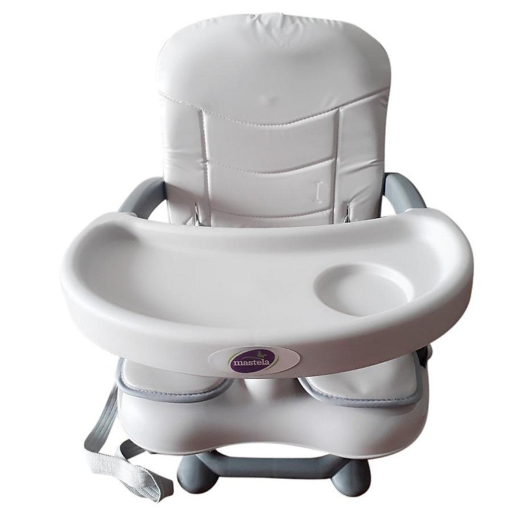 Ghế Ăn Dặm Điều Chỉnh Độ Cao Có Nệm Mastela + Yếm Ăn Dặm