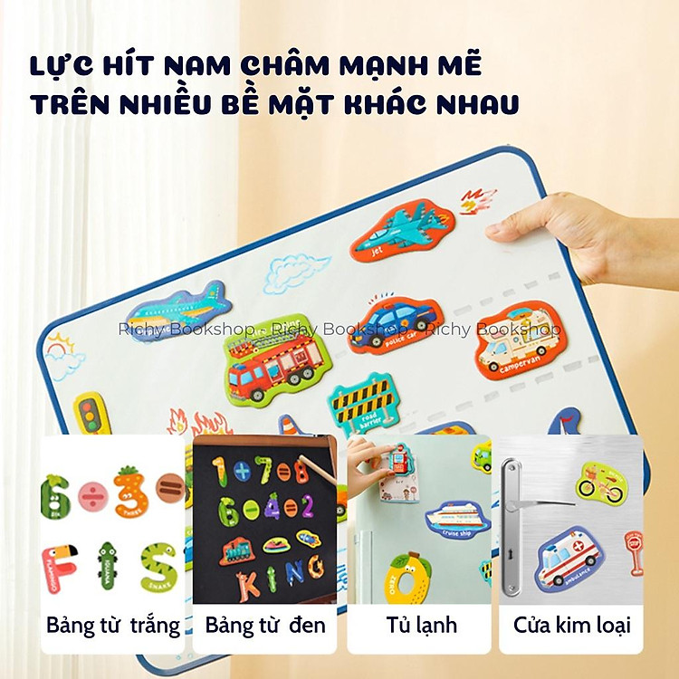 Mua Bộ Chữ Cái & Số Đếm Nam Châm Mideer Chính hãng Ưu đãi - Hình ảnh 3