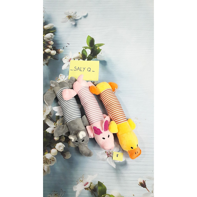 Đồ chơi cho chó gặm thú bông kêu chút chít