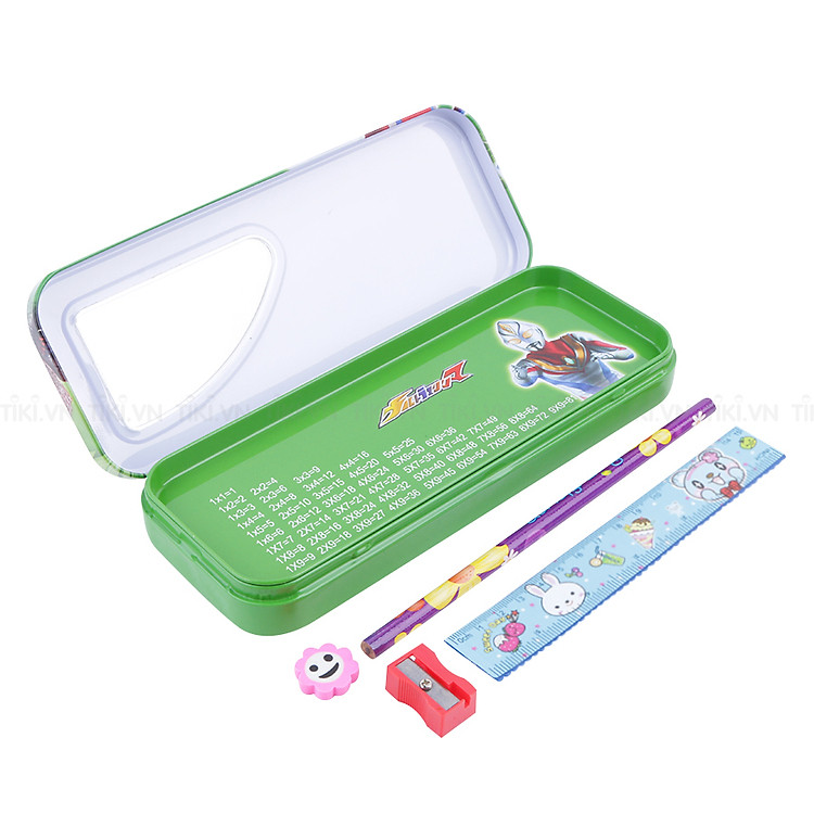 Hộp Viết Thiếc Uyên Loan K-348 - Xanh Lá - Ảnh 2