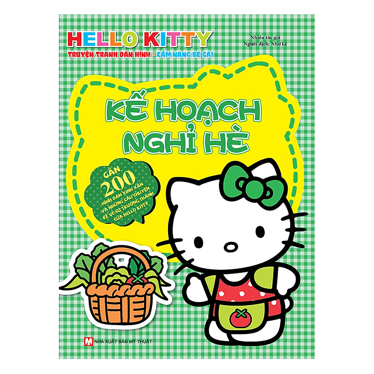 Sách Hello Kitty - Kế Hoạch Nghỉ Hè (Dán Hình)