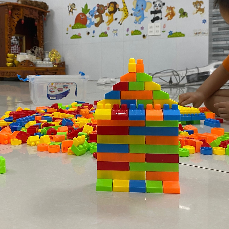 Bộ đồ chơi lắp ráp 520 mảnh cho bé Chính hãng Giá rẻ - Hình ảnh 4