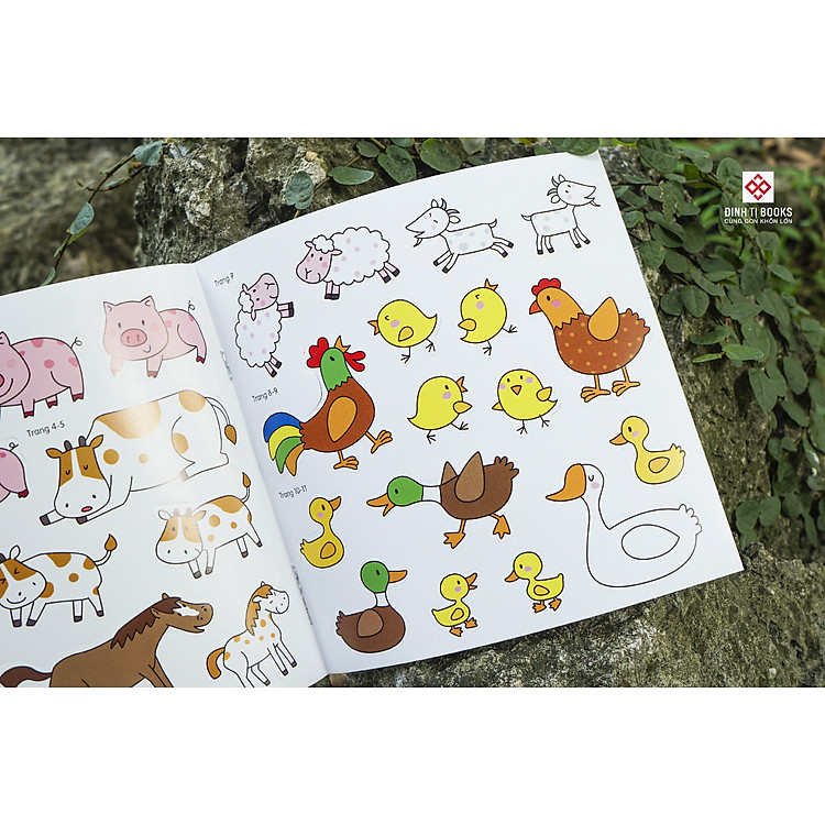 Sách Bóc Dán Giúp Trẻ Phát Triển Nhận Thức Đầu Đời - Cho Trẻ Từ 3 - 6 Tuổi - Ảnh 5