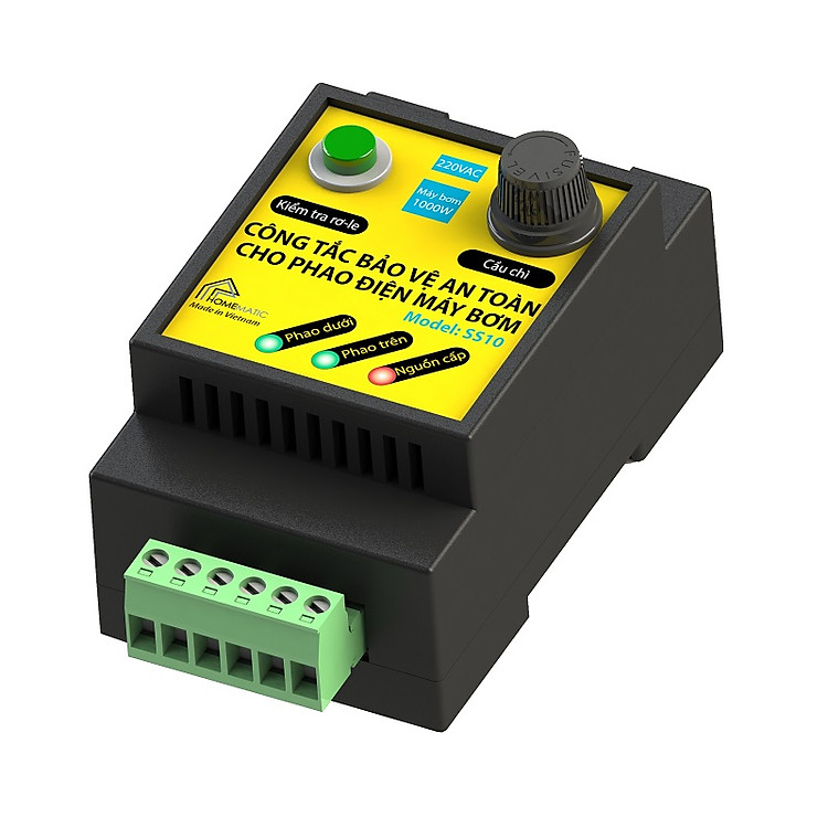 Công tắc bảo vệ an toàn cho phao điện máy bơm SS10