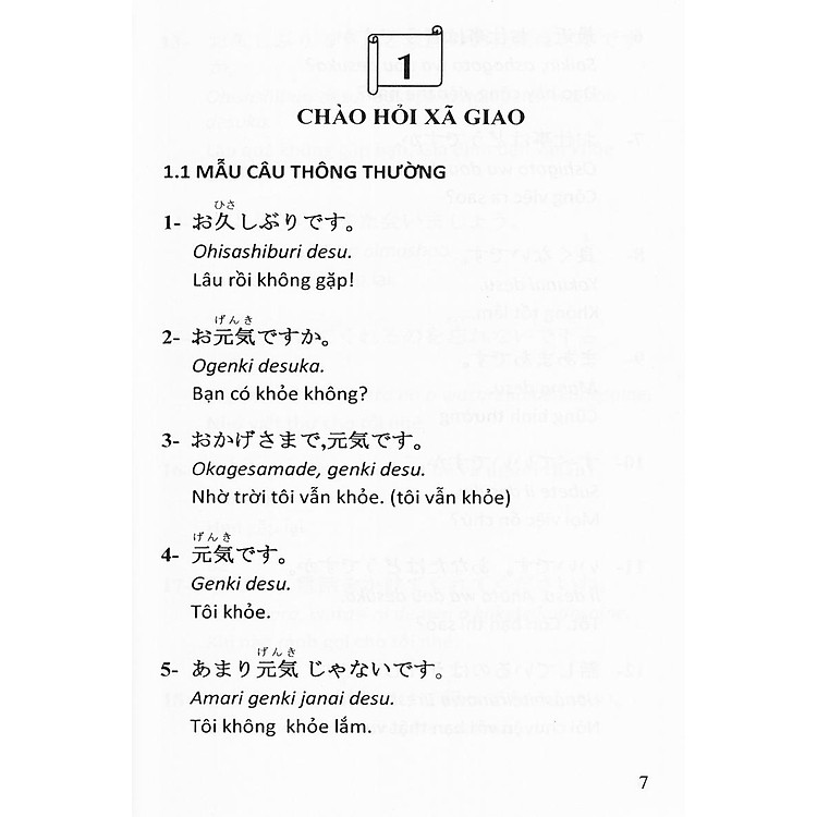 Tiếng Nhật Xã Giao Hàng Ngày - Ảnh 8