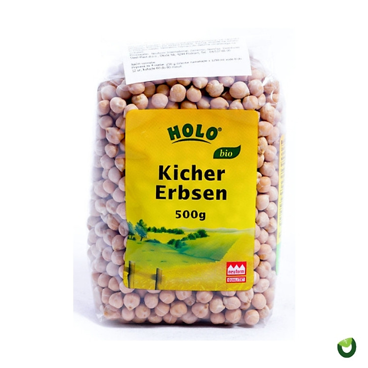 Hạt đậu gà Chickpeas hữu cơ HoLo (500g)