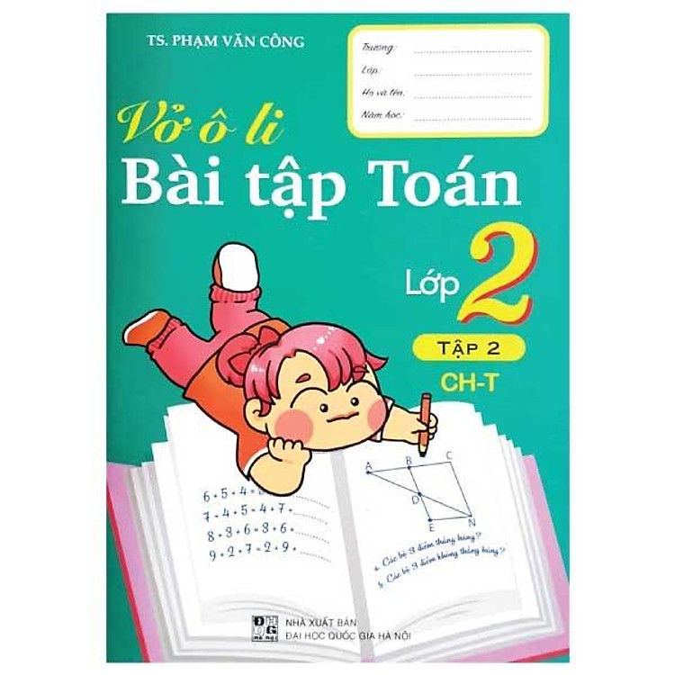 Vở Ô Li Bài Tập Toán Lớp 2 - Tập 2