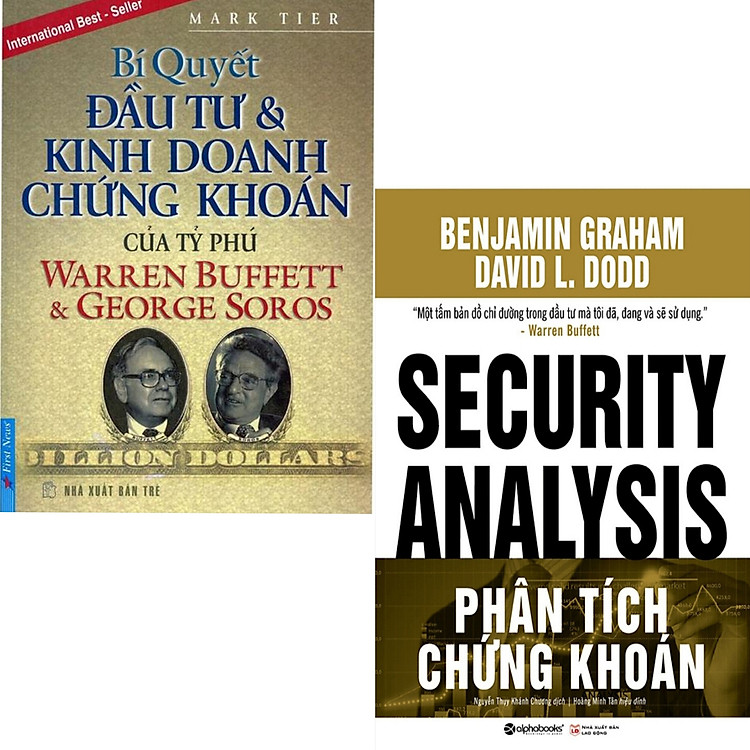 Combo Sách Đầu Tư Chứng Khoán Warren Buffet: Bí Quyết Đầu Tư Và Kinh Doanh Chứng Khoán Của Tỷ Phú Warren Buffett Và George Soros + Phân Tích Chứng Khoán (Bìa Cứng) (Kỹ Năng Phân Tích & Đầu Tư Chứng Khoán Của Người Chiến Thắng Thị Trường)