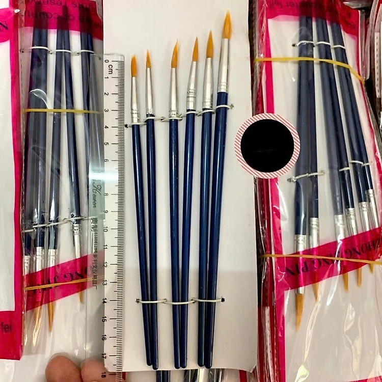 Bộ Cọ Vẽ Màu Nước (6 chiếc)