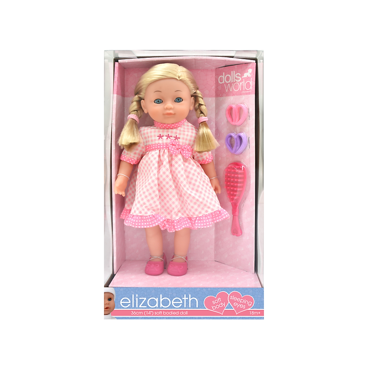 Mua tại Lazada: Búp Bê Bé Elizabeth DOLLSWORLD DW60372 Chính hãng Giá rẻ
