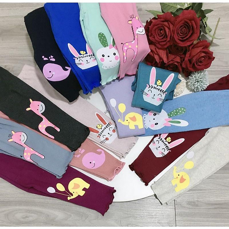 quần legging cho bé gái