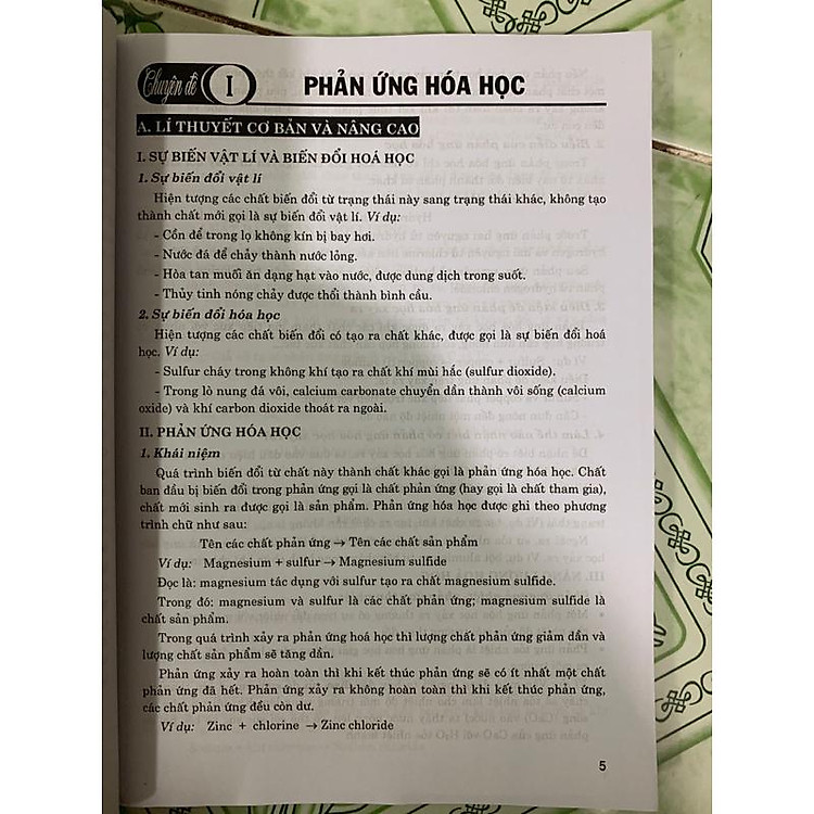 Bồi Dưỡng Học Sinh Giỏi Hóa Học 8 theo chuyên đề - Ảnh 2