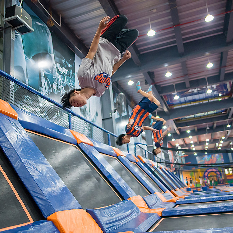 Vé Vào Khu Vui Chơi Bạt Nhún Jump Arena - Mua 3 Vé Tặng 1 Vé (Cần Thơ)