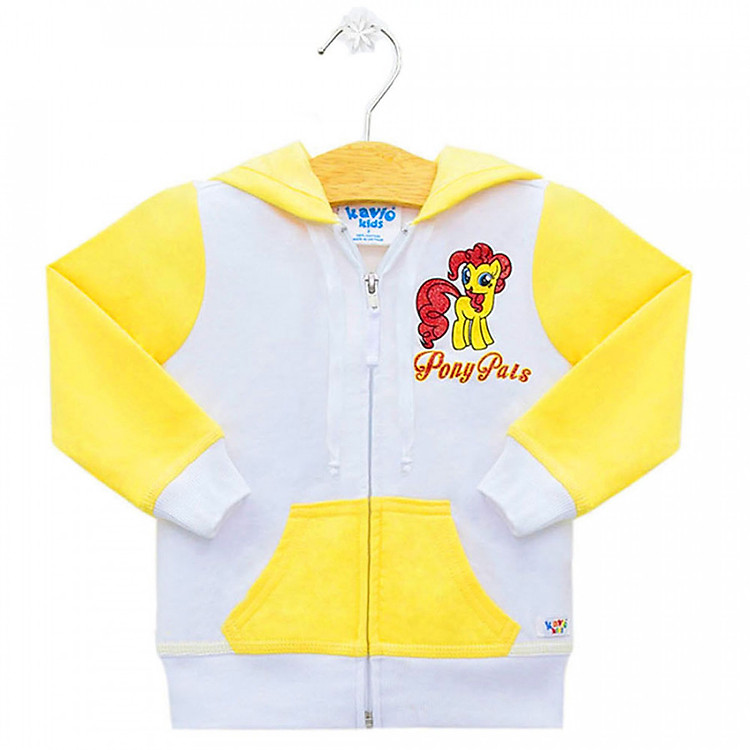 Áo Khoác Pony Bé Gái Kavio Kids GF51-N1 - Vàng