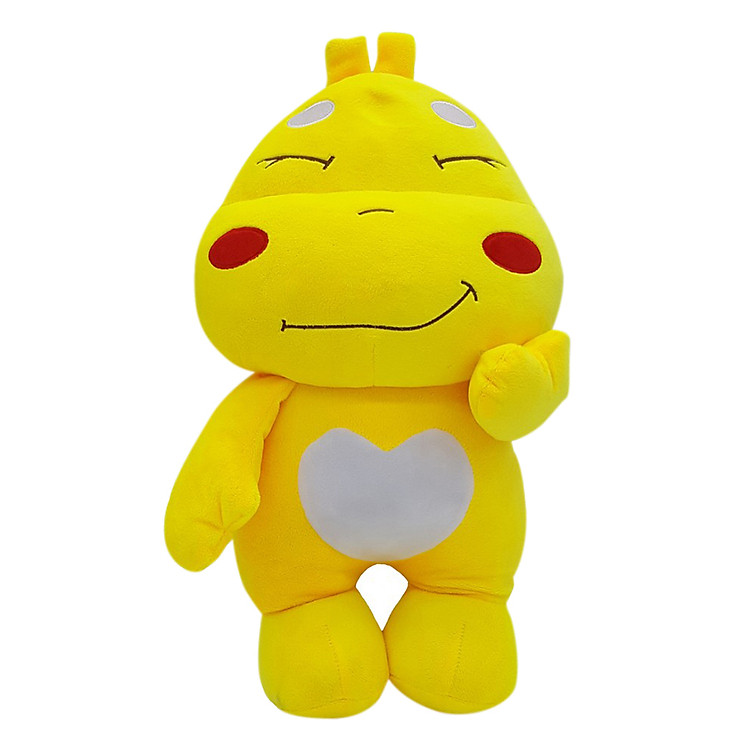 Gấu Nhồi Bông Qoobee Ichigo Biểu Cảm Khuôn Mặt Mắt Híp (50cm)