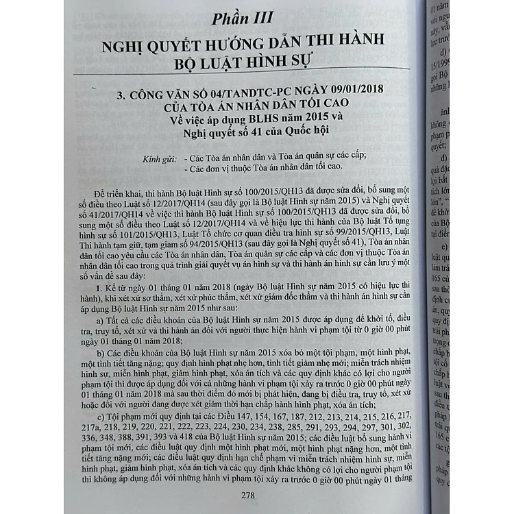 Bộ Luật Hình Sự năm 2015 sửa đổi, bổ sung năm 2017, 2025 và Các Văn Bản Hướng Dẫn Thi Hành (V2593D) - Ảnh 6
