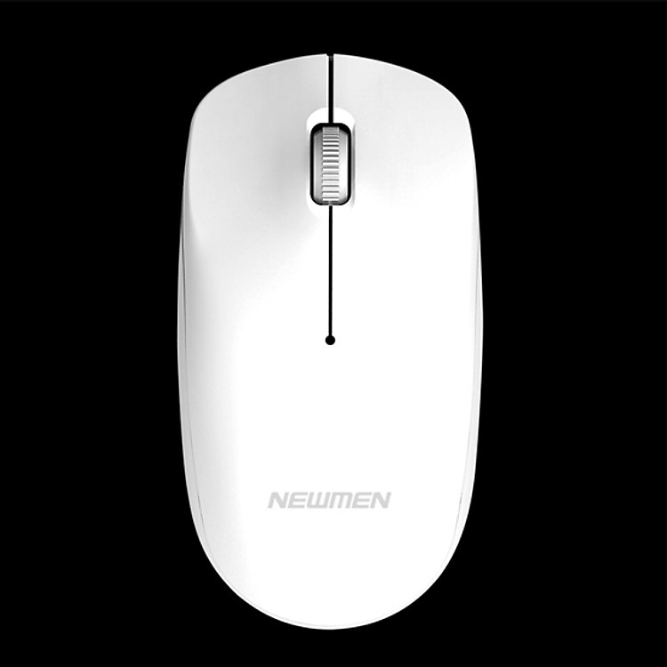 Chuột máy tính không dây Newmen F300S (Silent switch & 2.4 Ghz), Black.NEW V1 - Hàng chính hãng