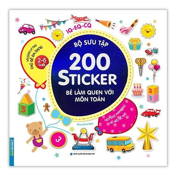 Bộ Sưu Tập 200 Sticker – Bé Làm Quen Với Môn Toán