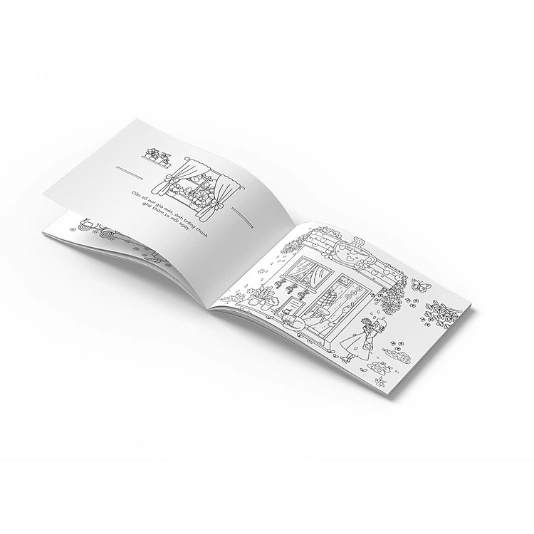 Vẽ Hạnh Phúc Trong An Yên - Cuốn Sách Tô Màu Lưu Giữ Thời Gian - Ảnh 4