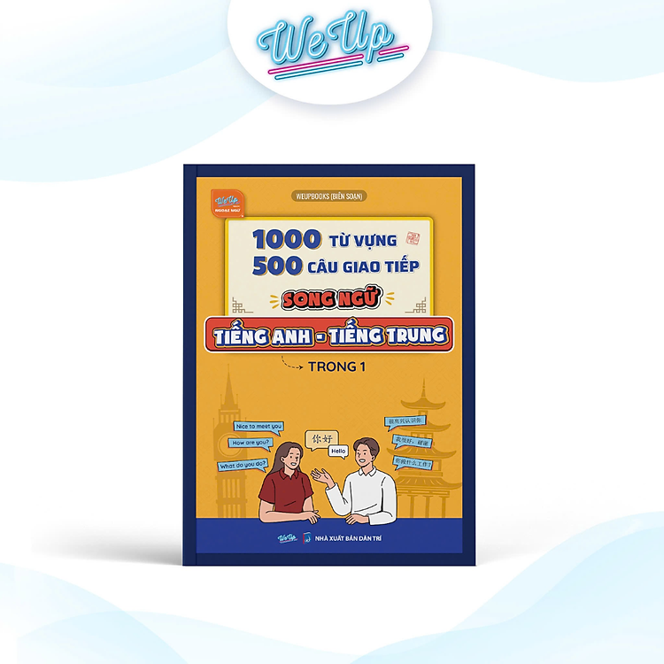 1000 Từ Vựng + 500 Câu Giao Tiếp Song Ngữ Anh - Trung