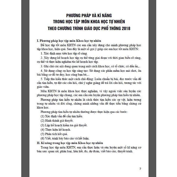 Bồi Dưỡng Học Sinh Giỏi Khoa Học Tự Nhiên Lớp 7 - Ảnh 2