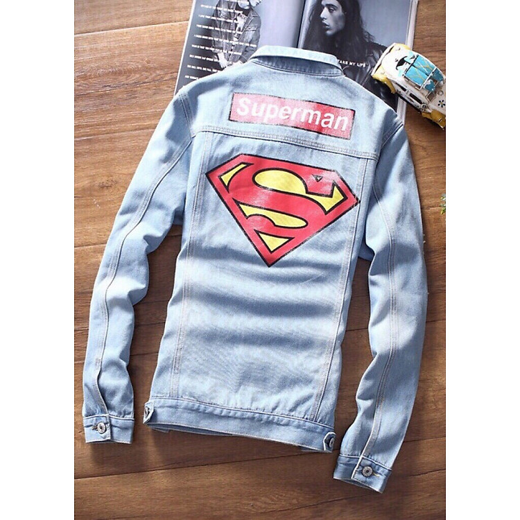 Áo khoác jean nam cao cấp MUN SHOP MS001