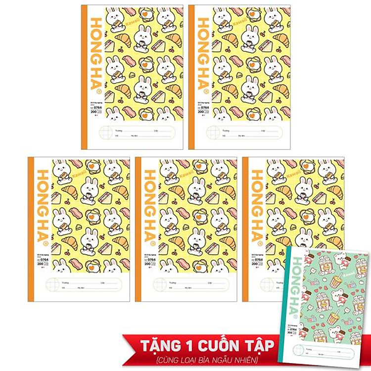 Lốc 5 Tập South Star Kawai 200 Trang 58gsm (Mẫu bìa giao ngẫu nhiên) - Ảnh 2