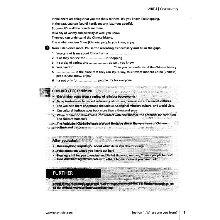 Collins English for Life - Listening B1 Intermediate (Tái Bản) - Ảnh 2