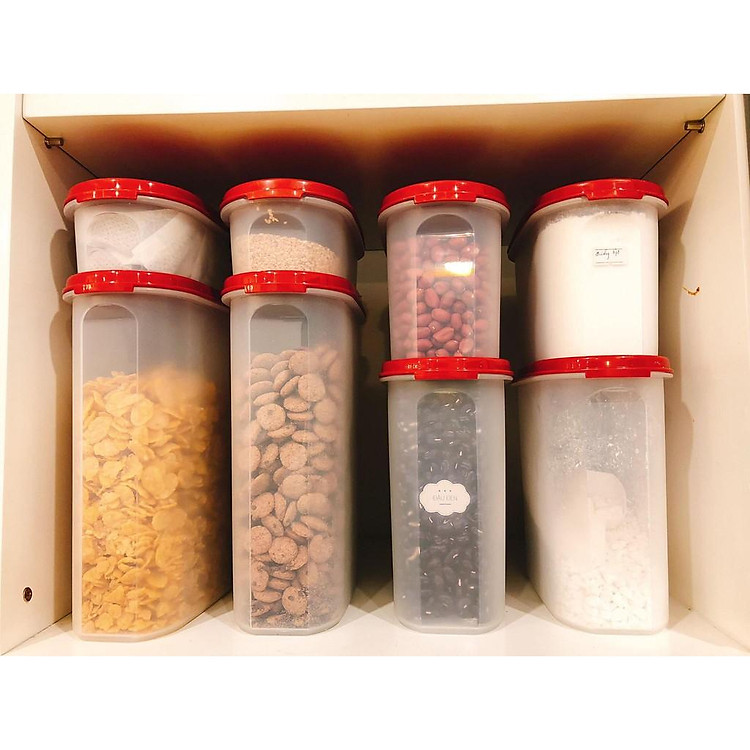 Bộ hộp kệ bếp Modular Mate Oval (8 hộp)