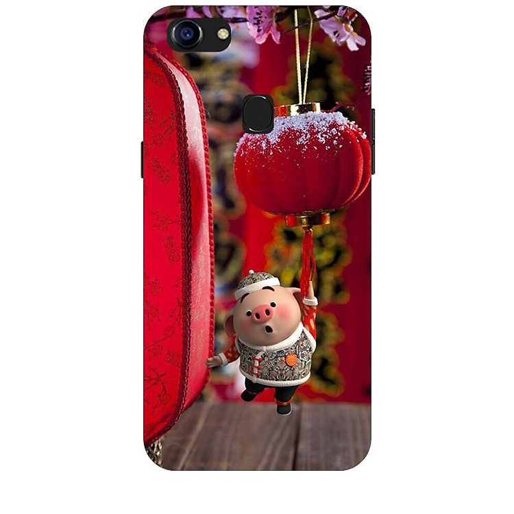 Ốp lưng dành cho điện thoại OPPO F5 Heo Chúc Tết