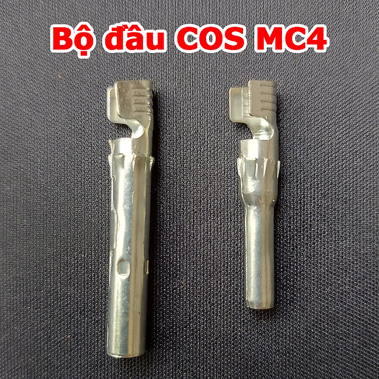 Combo 10 Bộ đầu cos MC4 1000V 1500V DC chuyên dụng cho điện năng lượng mặt trời