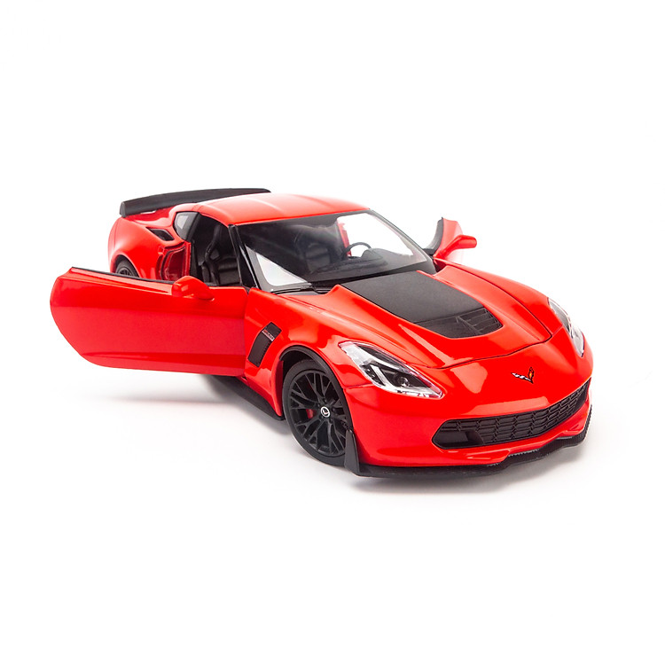 Mô Hình Xe Corvette Z06 1:24 Welly Chính hãng Giá rẻ - Hình ảnh 4