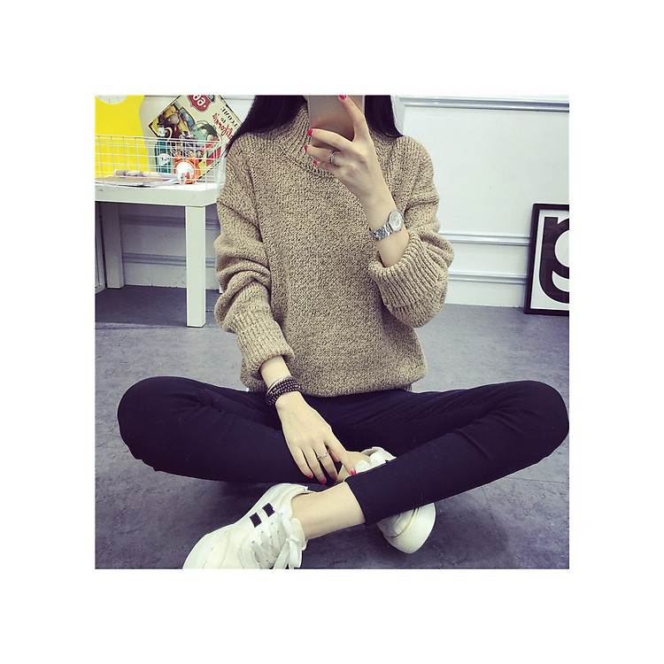 Áo Len Tiêu Form Rộng Phong Cách Hàn Quốc LN01