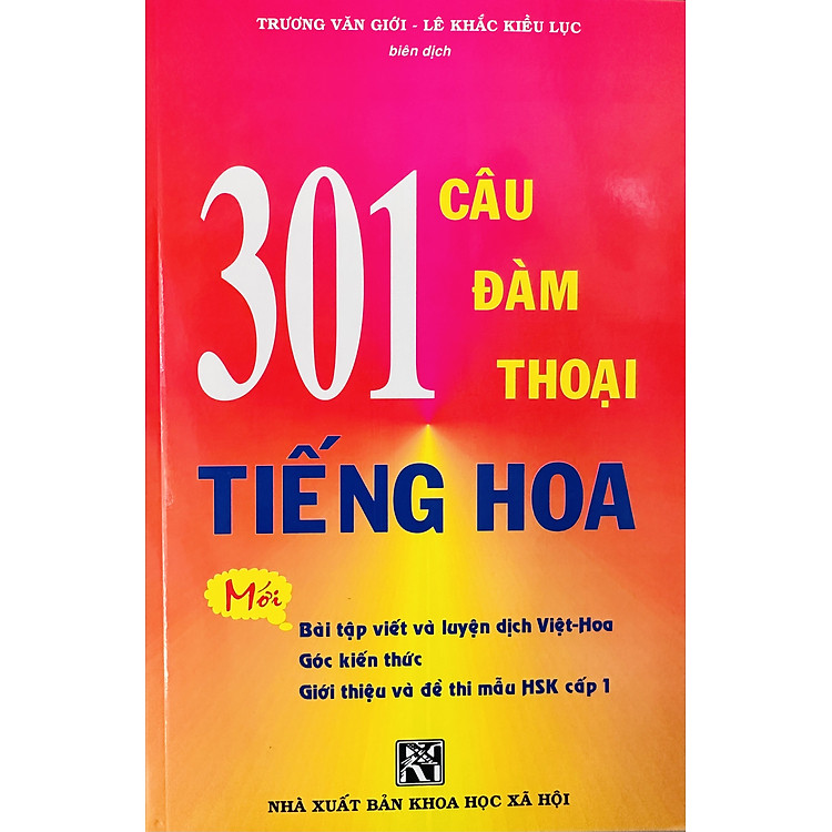 301 Câu Đàm Thoại Tiếng Hoa